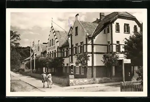 AK Lubmin, FGDB-Erholungsheim Philipp Müller in der Strassenansicht