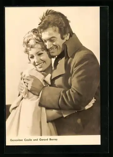 AK Schauspieler Genevieve Casile und Gerard Barray