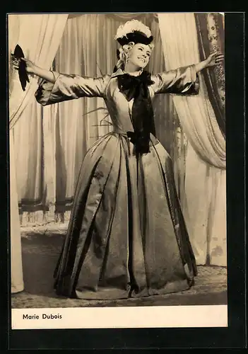 AK Schauspielerin Marie Dubois in Galante Feste