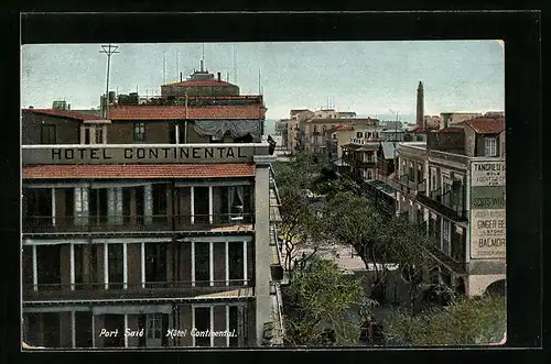 AK Port Said, Hôtel Continental