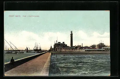 AK Port Said, The Lighthouse, Leuchtturm