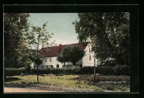 AK Finkenkrug, Gasthaus Alter Finkenkrug gegr. 1777
