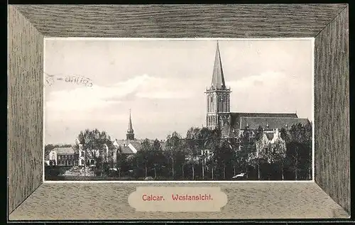 AK Calcar, Westansicht