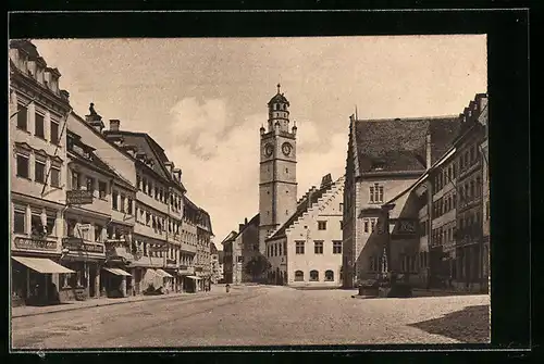 AK Ravensburg, Blaserturm und Rathaus