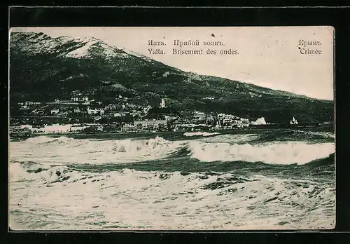 AK Yalta /Krim, Brisement des ondes