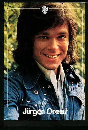 AK Sänger Jürgen Drews in Jeansjacke