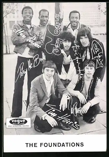AK Musiker der Gruppe The Foundations