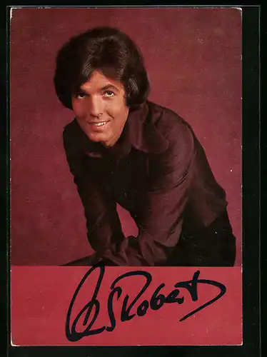 AK Sänger Chris Roberts mit Autograph