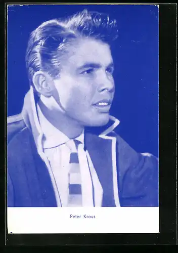 AK Sänger und Schauspieler Peter Kraus