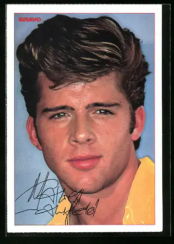 AK Portrait des Sängers Maxwell Caulfield