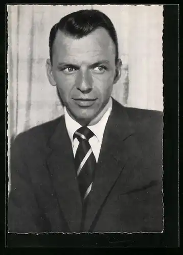 AK Sänger, Tänzer und Schauspieler Frank Sinatra