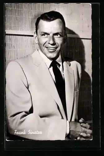 AK Musiker und Tänzer Frank Sinatra