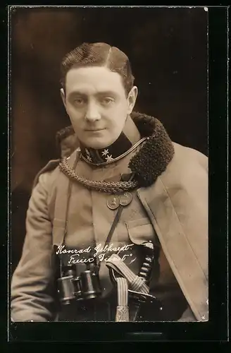 AK Schauspieler Konrad Gebhardt in Uniform