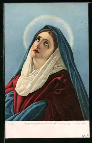 Künstler-AK Stengel & Co. Nr. 29785: Madonna nach Ciseri