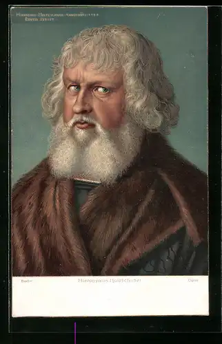 Künstler-AK Stengel & Co. Nr. 29728: Hieronymus Holzschuher, Berlin, Dürer