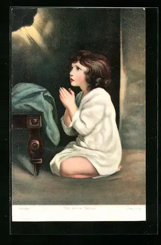Künstler-AK Stengel & Co. Nr. 29945: Der kleine Samuel