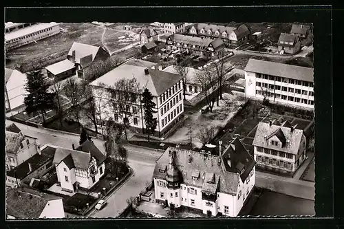 AK Michelstadt, Gymnasium aus der Vogelschau