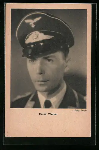 AK Schauspieler Heinz Welzel in Uniform