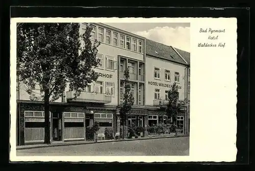 AK Bad Pyrmont, Hotel Waldecker Hof