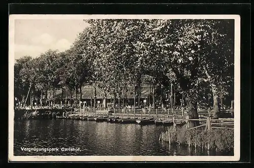 AK Berlin-Charlottenburg, Vergnügungspark Carlshof