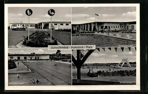 AK Hassloch, Blick in das Schwimmbad
