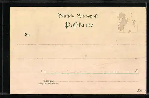 Lithographie Schmücke, Panorama v. Schneekoppe, Hotel Schmücke