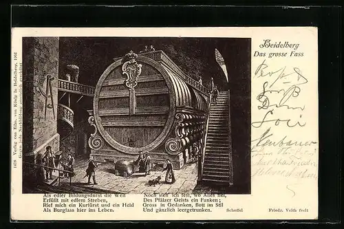 AK Heidelberg, Das grosse Fass