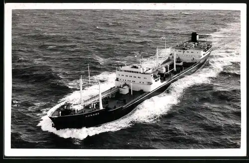 Fotografie Tankschiff Honnör auf hoher See