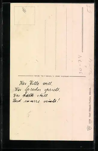 AK Schweizer Oberstkorpskdt. Sprecher von Bernegg, Chef des Generalstabs