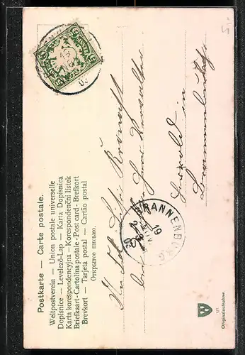 AK zwei bayerische Mädchen im Dirndl