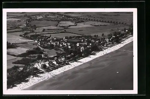 AK Scharbeutz, Fliegeraufnahme vom Ostseebad