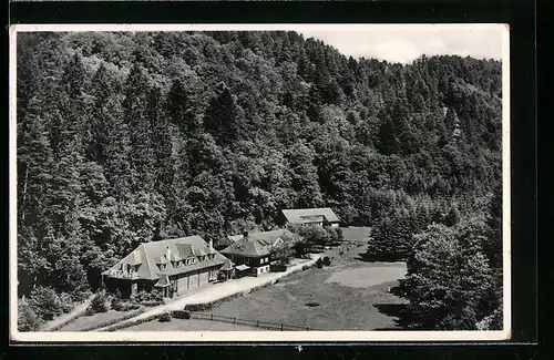 AK Bad Liebenzell /Schwarzwald, Jugenderholungsheim im Monbachtal