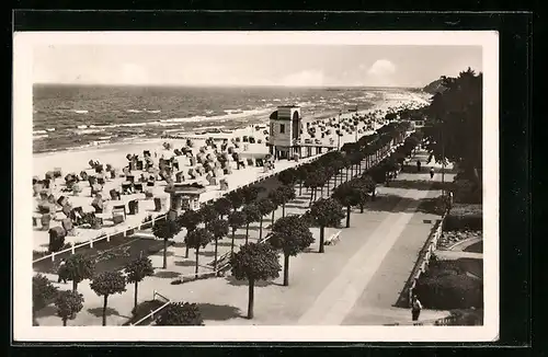 AK Bansin, Blick auf den Strand