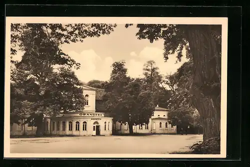 AK Neustrelitz, Ansicht der Orangerie