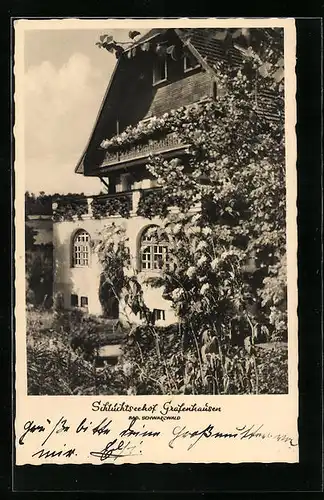 AK Grafenhausen i. Bad Schwarzwald, Blick zum Gasthaus Schlüchtseehof
