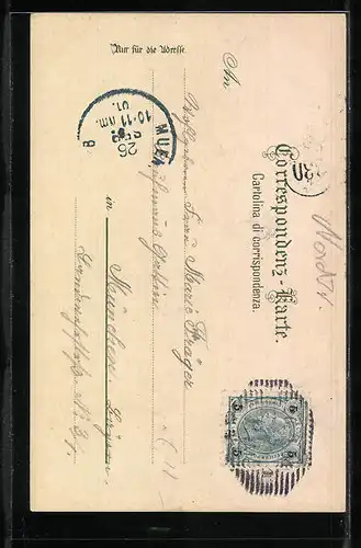 AK Bozen, Torggl-Haus mit Fleischgasse