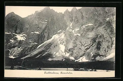 AK Troltinderne /Romsdalen, Bergpartie