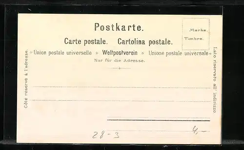 Künstler-AK Tell`s Apfelschuss, Wilhelm Tell