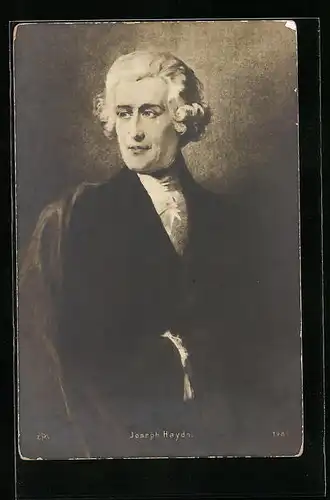 AK Portrait von Joseph Haydn, Komponist