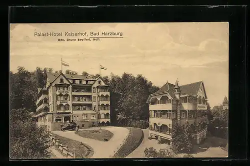 AK Bad Harzburg, Palast-Hotel Kaiserhof, Bes.: Bruno Seyffert