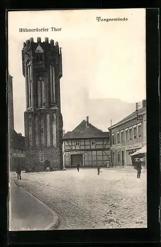 AK Tangermünde, Partie am Hühnerdorfer Thor