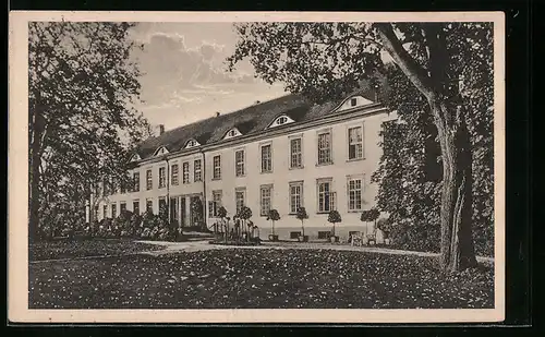 AK Kotzen i. d. Mark, Schloss Kotzen mit Grünanlagen