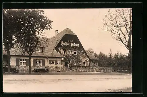 AK Wallwitz-Heidekrug, Waldgasthaus und Pension Heidekrug, Inh.: W. Kaelberlah