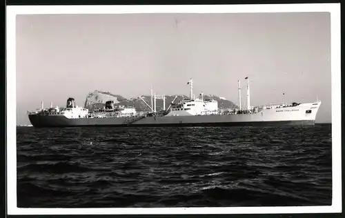 Fotografie Frachtschiff Naess Challenger auf See