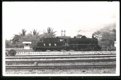 Fotografie britische Eisenbahn, Dampflok, Tender-Lokomotive Nr. 912
