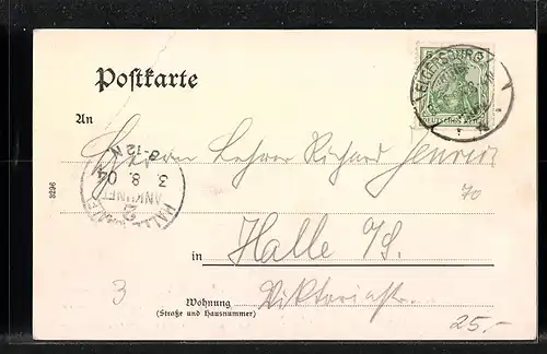 AK Bad Elgersburg, komplette Ortsansicht