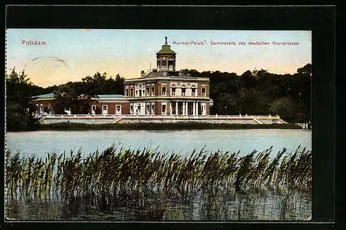 AK Potsdam, Marmor-Palais, Sommersitz des deutschen Kronprinzen