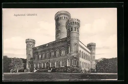 AK Granitz, Totalansicht des Jagdschlosses