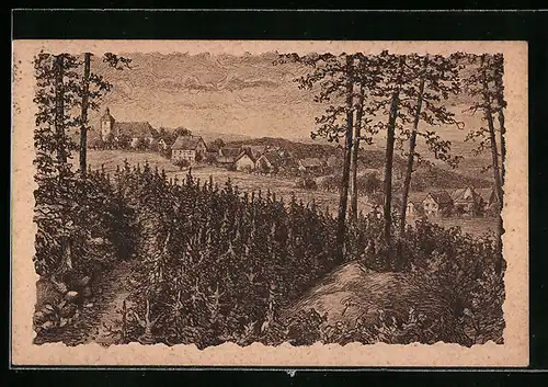 AK Neunkirchen i. Odenwald, Kurhaus zum grünen Baum