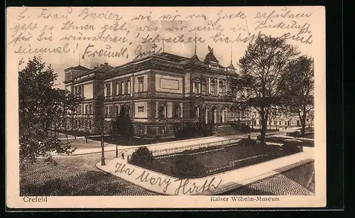AK Crefeld, Kaiser-Wilhelm-Museum